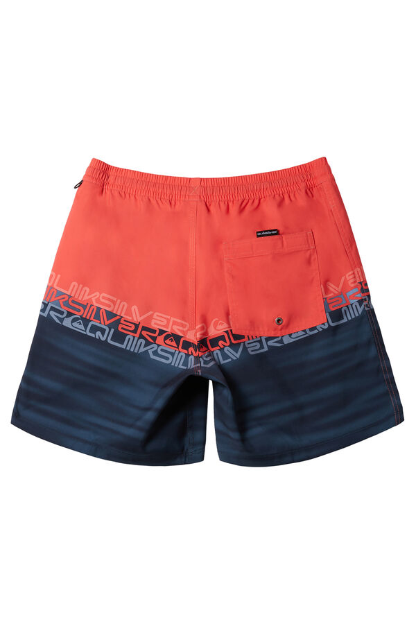 Springfield Everyday Wordblock Volley 17" - Short de Natación para Hombre multicolor