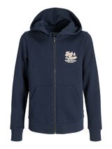 Jack & Jones Junior Sudadera con cremallera azul