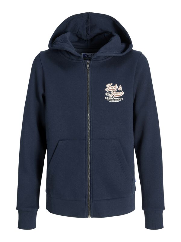 Jack & Jones Junior Sudadera con cremallera azul