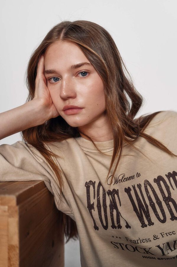 High Spirits Majica dugih rukava Smeđa