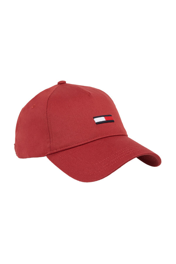 Springfield Mütze Tommy Jeans für Herren mit mittig platziertem Logo rot