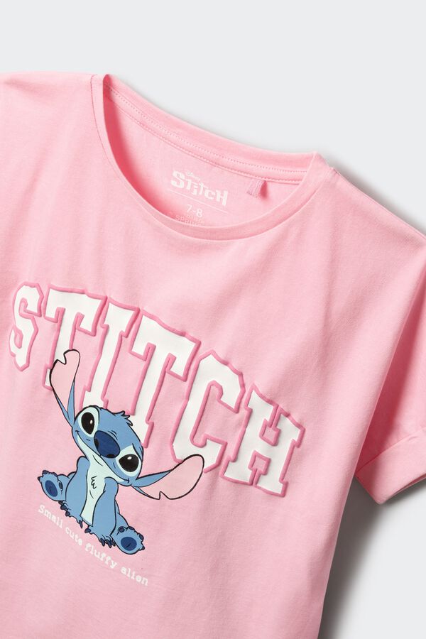 Springfield Kids Majica kratkih rukava "Lilo &Stich" za devojčice Roze
