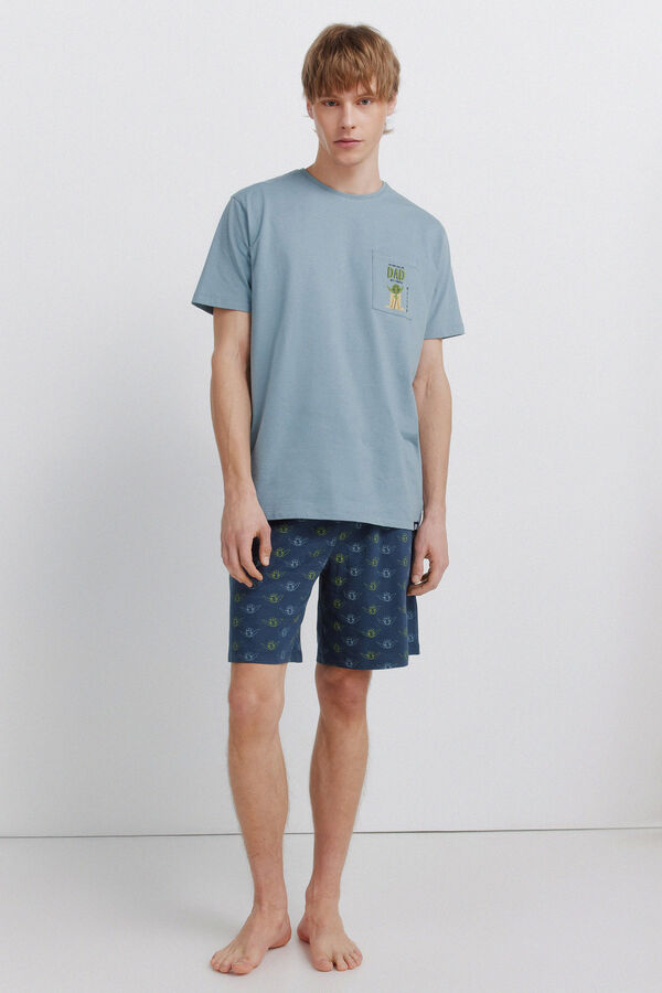 Springfield Pijama corto Star Wars azul