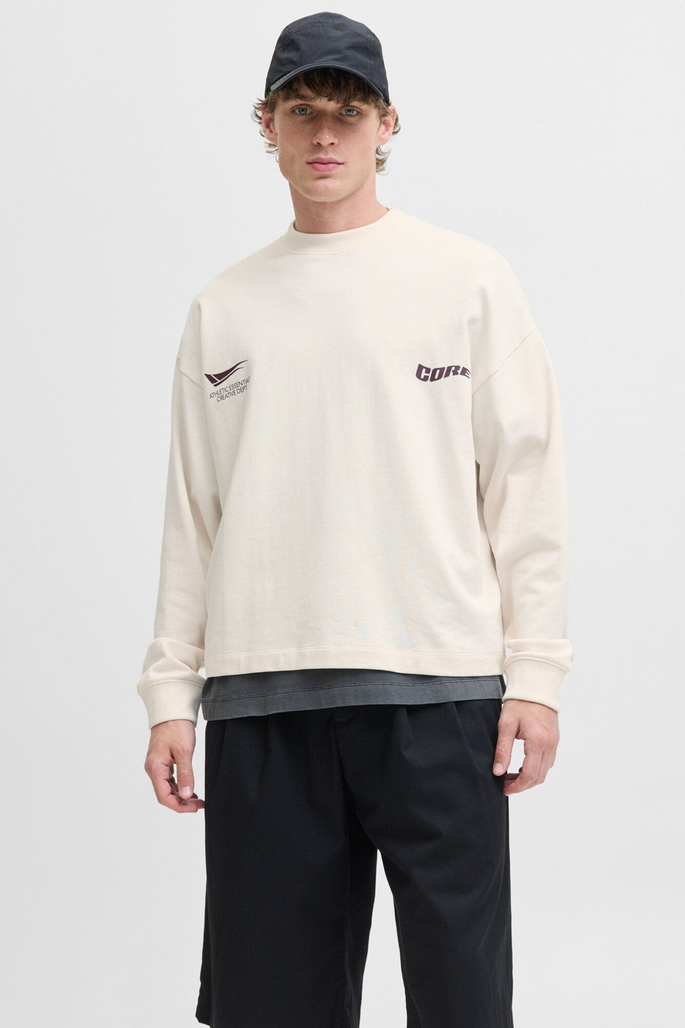 Jack & Jones Sudadera cropped athletic essentials