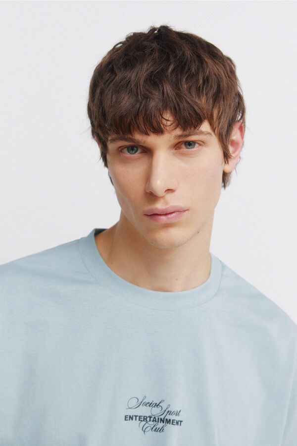 Springfield T-shirt entertaiment azul