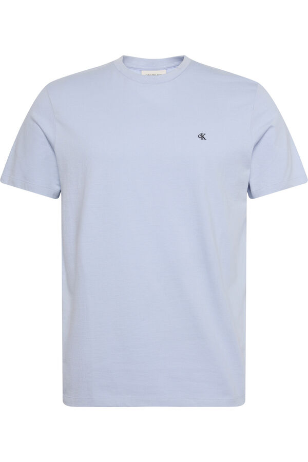 CK Jeans Camiseta cl&aacute;sica monogram azul