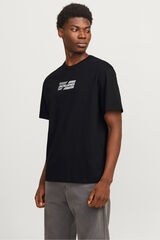 Jack & Jones T-shirt regular fit preto