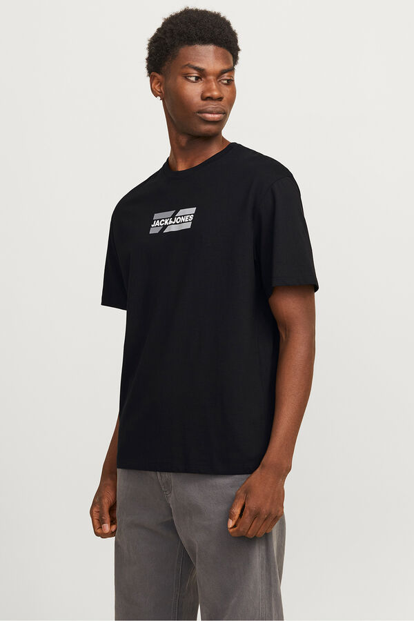 Jack & Jones T-shirt regular fit preto