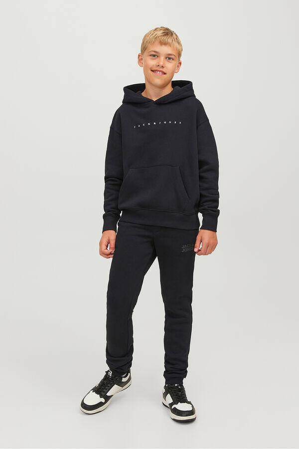 Jack & Jones Junior Pantalón jogger deportivo negro