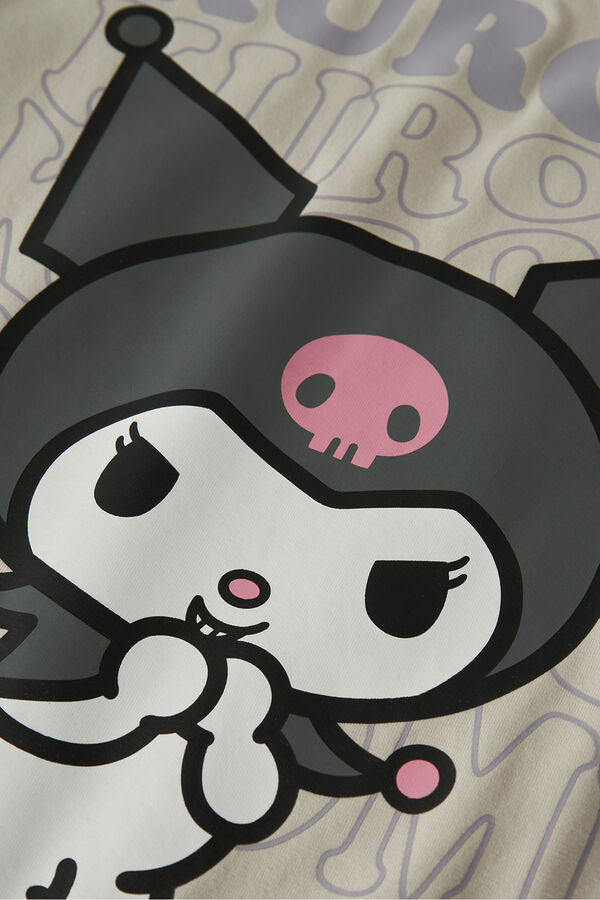 Name It Camiseta Kuromi beige