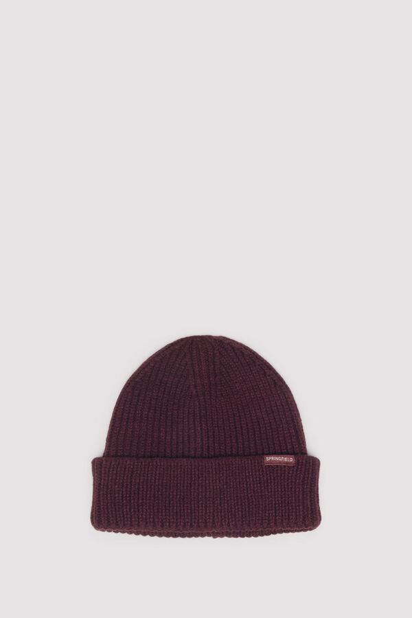 Springfield Basic beanie Bordo