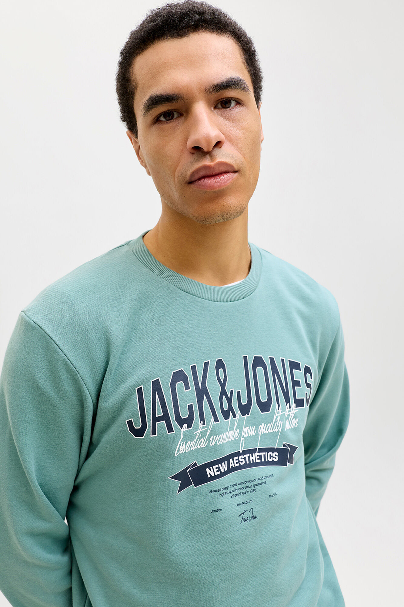 Jack & Jones Sudadera logo grande