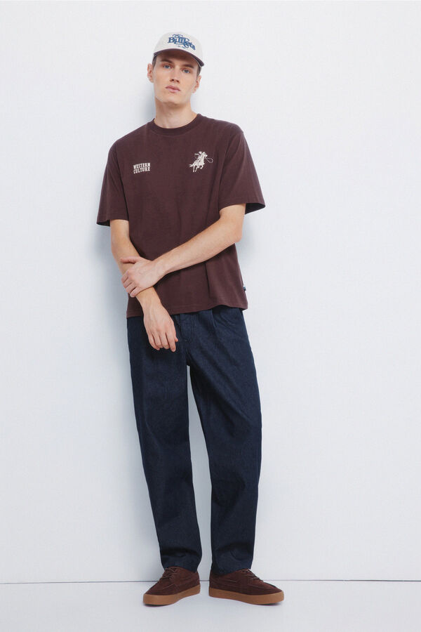 Springfield Majica „Nasleđe i veštine“ Braon