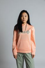 Izas Sudadera con capucha coral