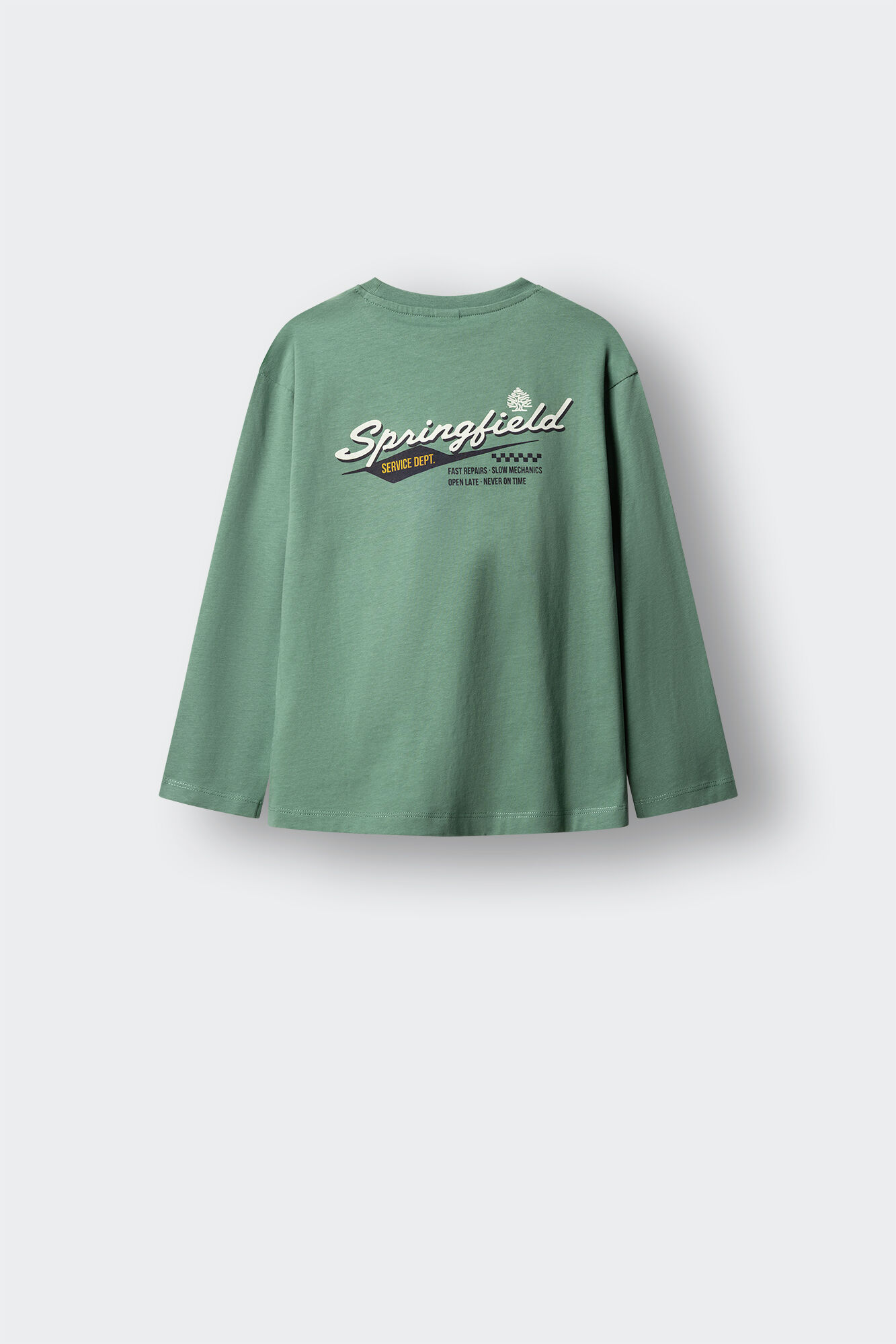 Springfield Kids Majica dugih rukava sa Springfield logom za dečake