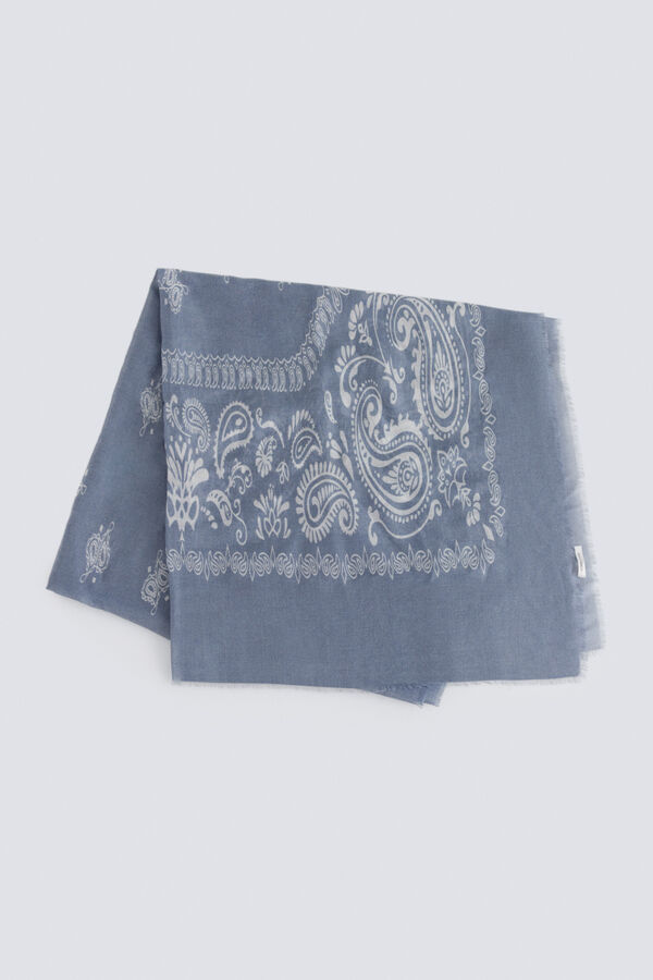 Springfield Paisley bandana Plava