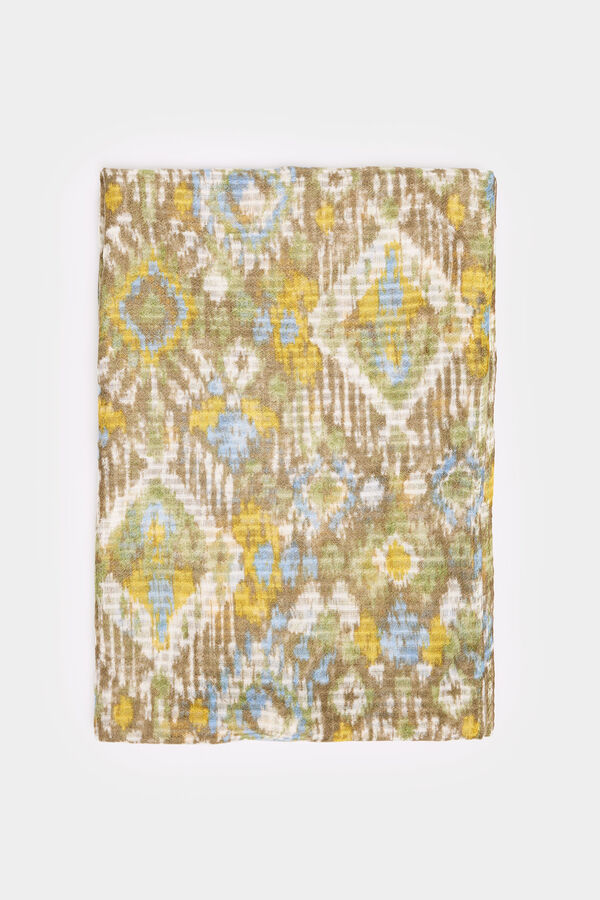 Springfield Ethnic scarf green