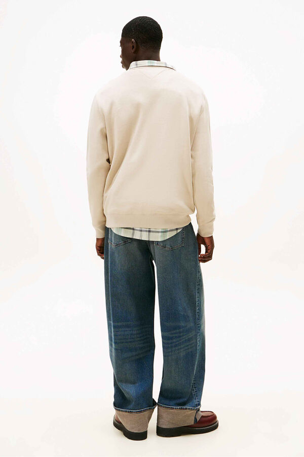 Tommy Jeans Sudadera de corte regular beige