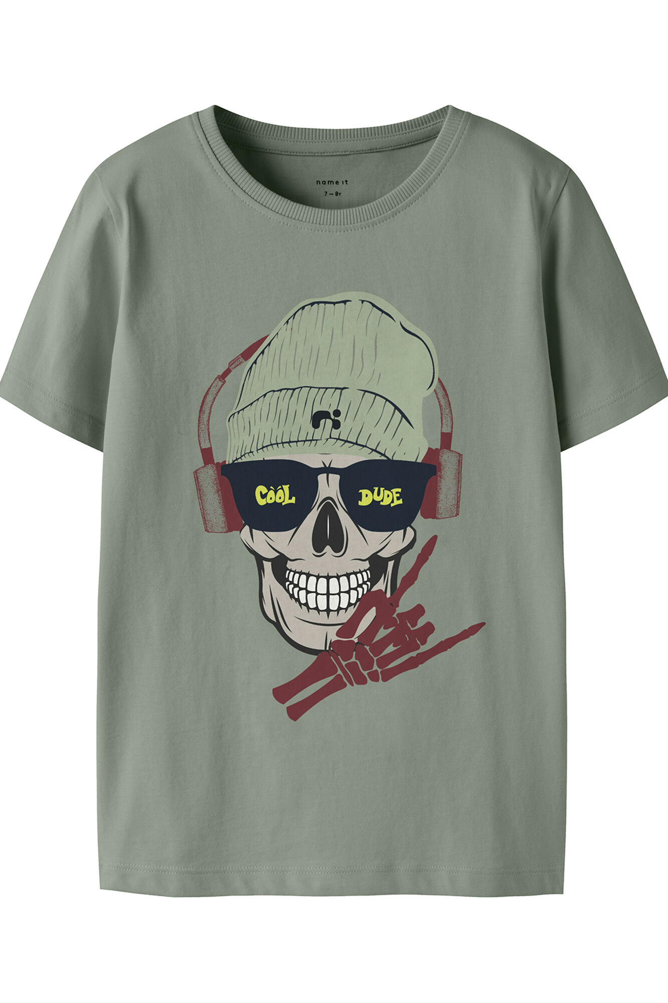 Name It Camiseta de calavera