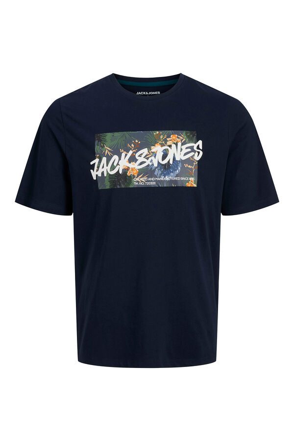 Jack & Jones regular fit short sleeve t-shirt blue