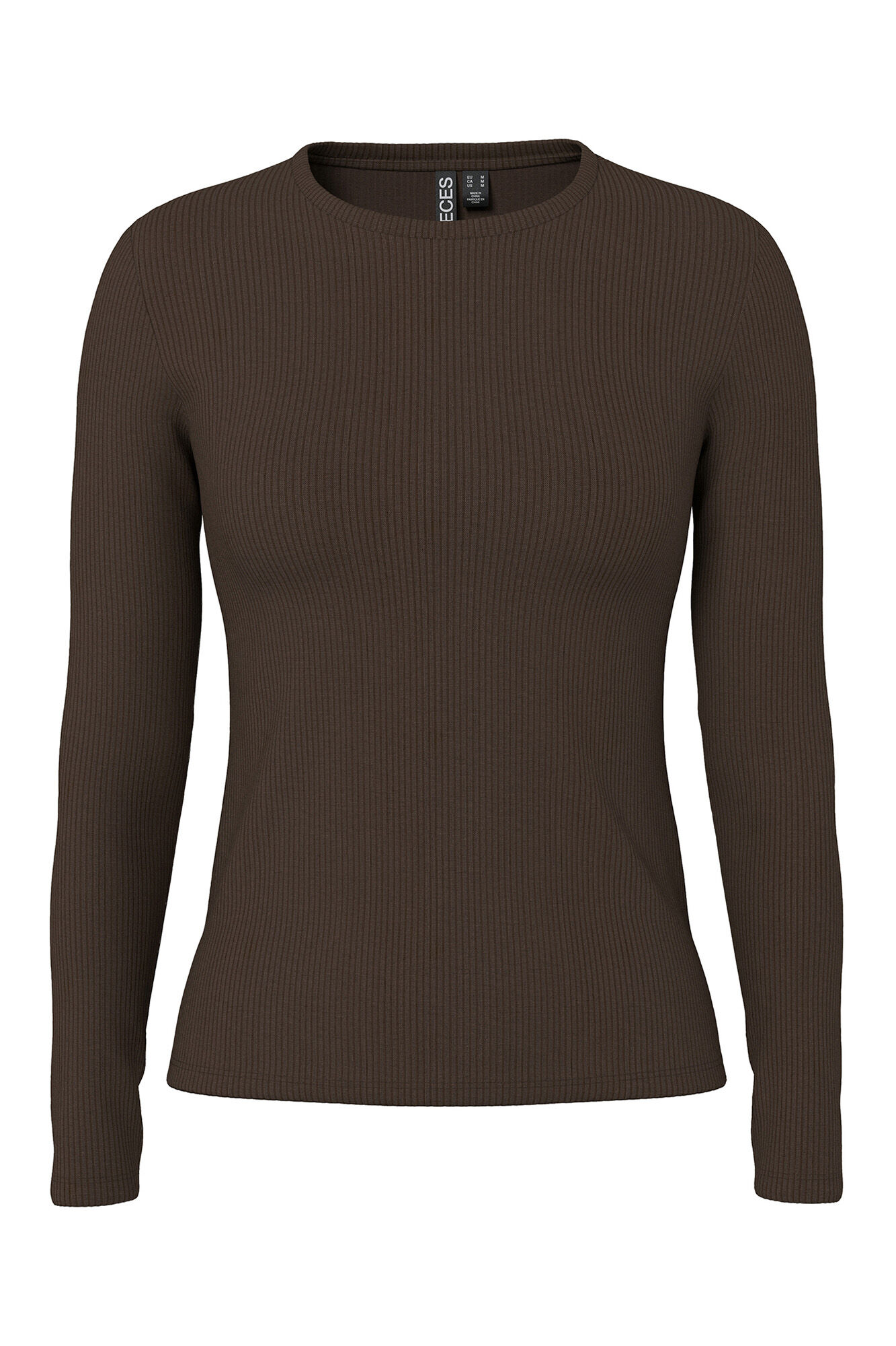 Pieces T-shirt riscas manga comprida