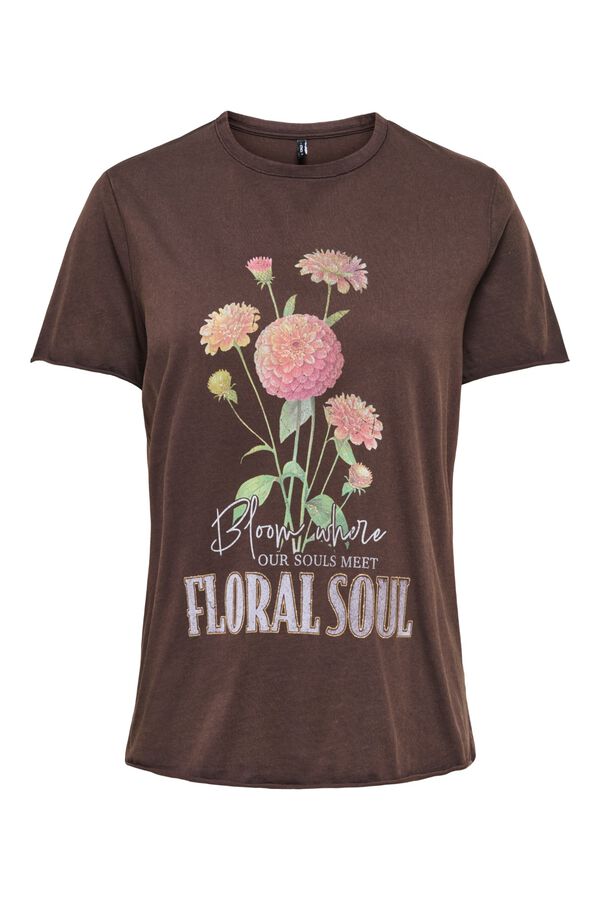 Only Printed short-sleeved T-shirt term&eacute;szetes