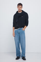 Springfield Džemper božićne strukture Plava