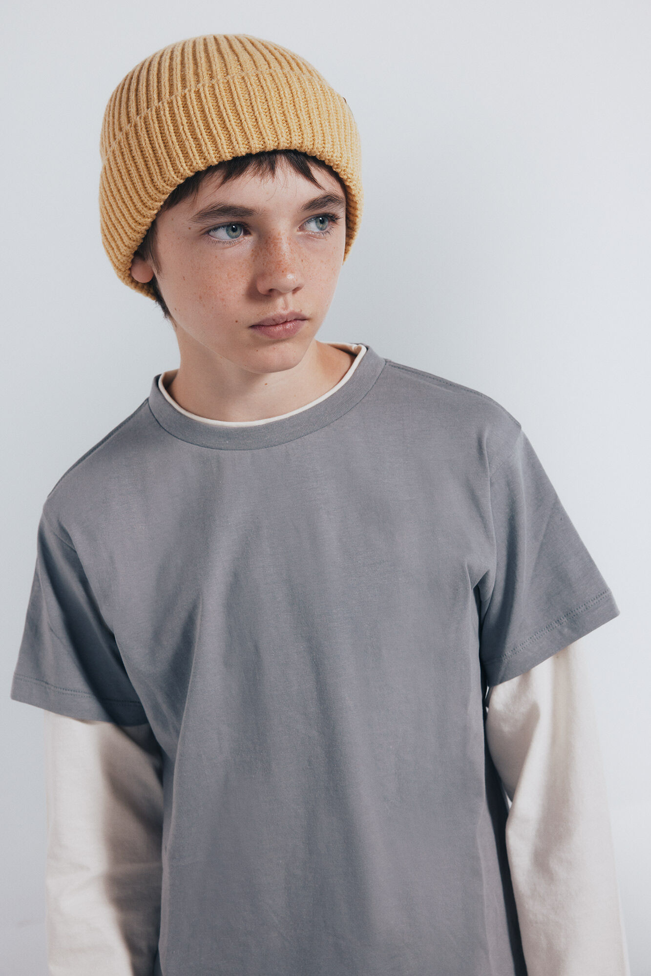 Springfield Kids Boy's long sleeve double- sleeve T-shirt