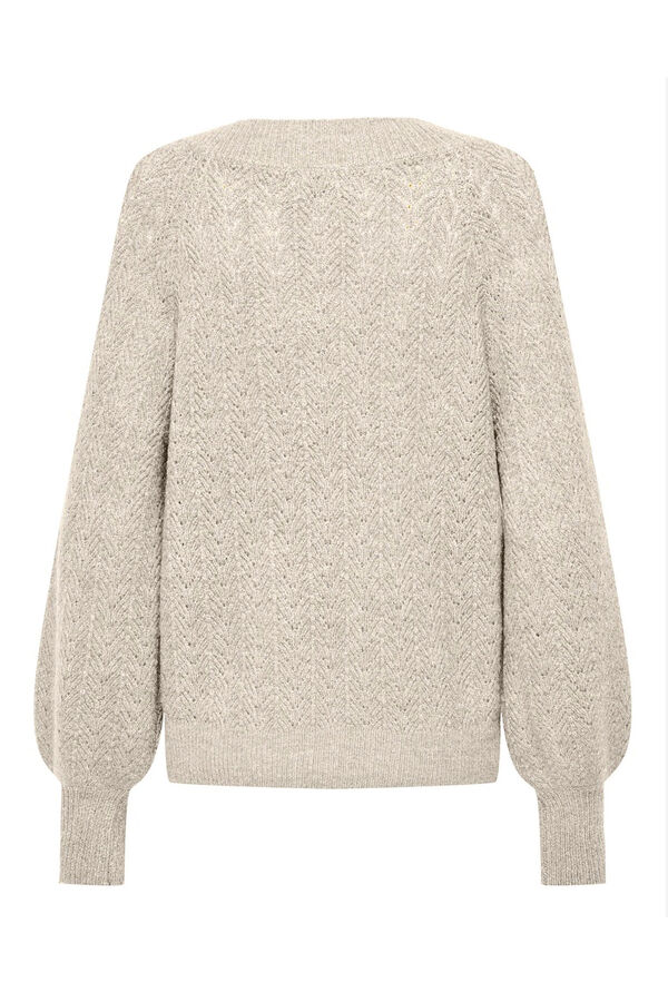 Only Jersey con glitter gris