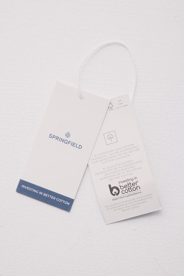 Springfield Osnovni džemper sa blokovima boja Zelena