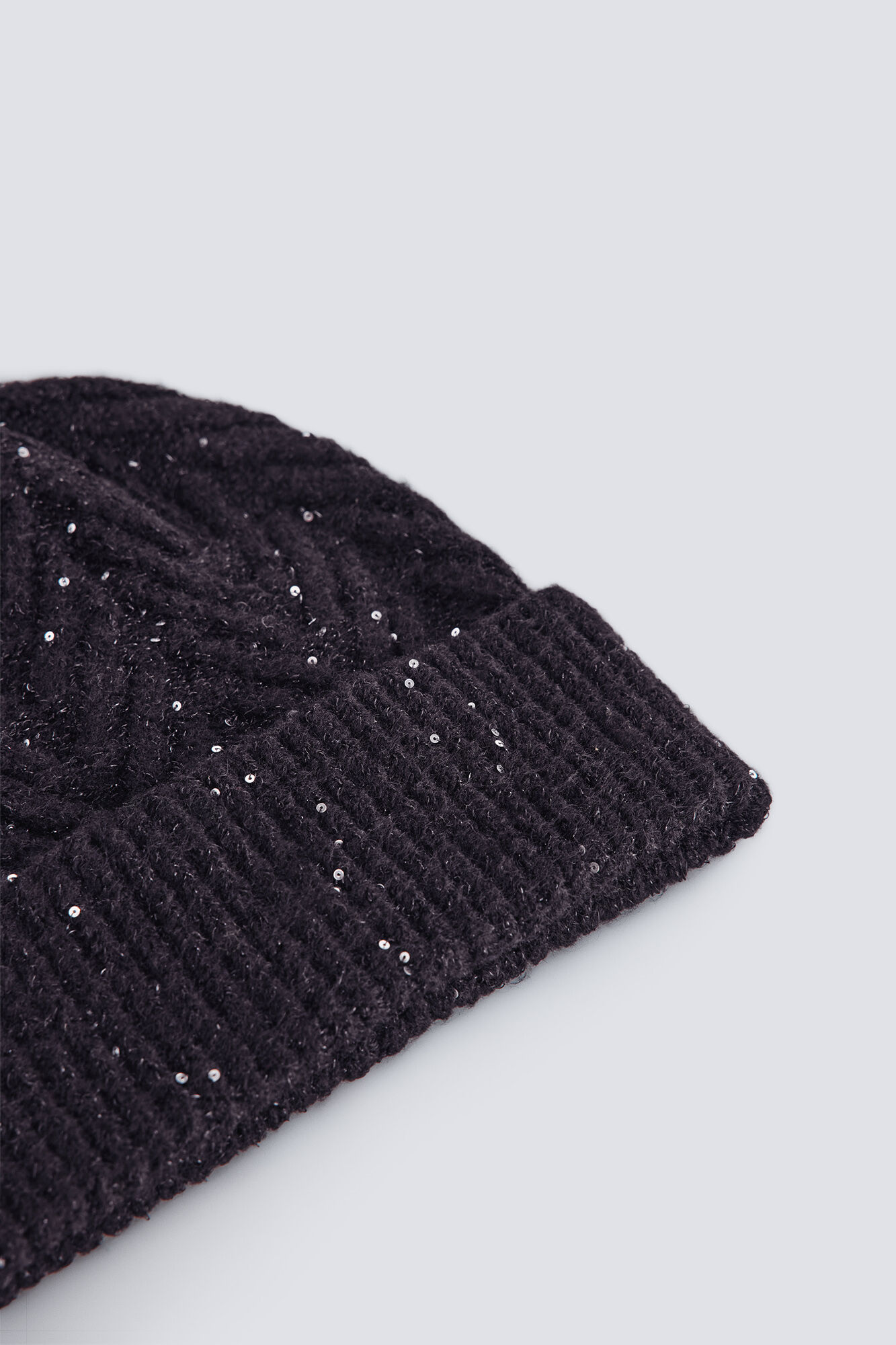 Springfield Gorro punto lentejuelas