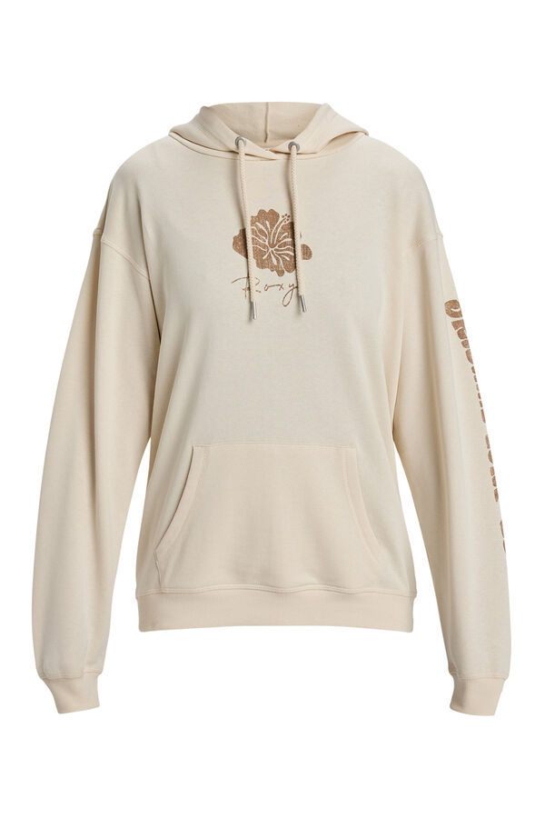 Roxy Sudadera con capucha para Mujer beige