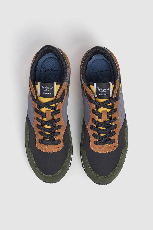 Pepe Jeans Zapatillas Running Combinadas kaki