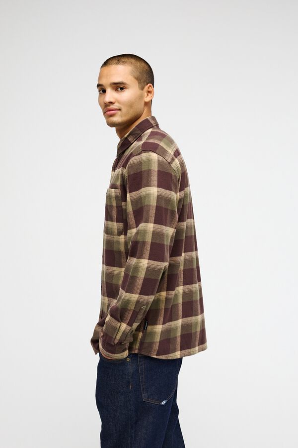 Quiksilver Camisa de manga comprida cru