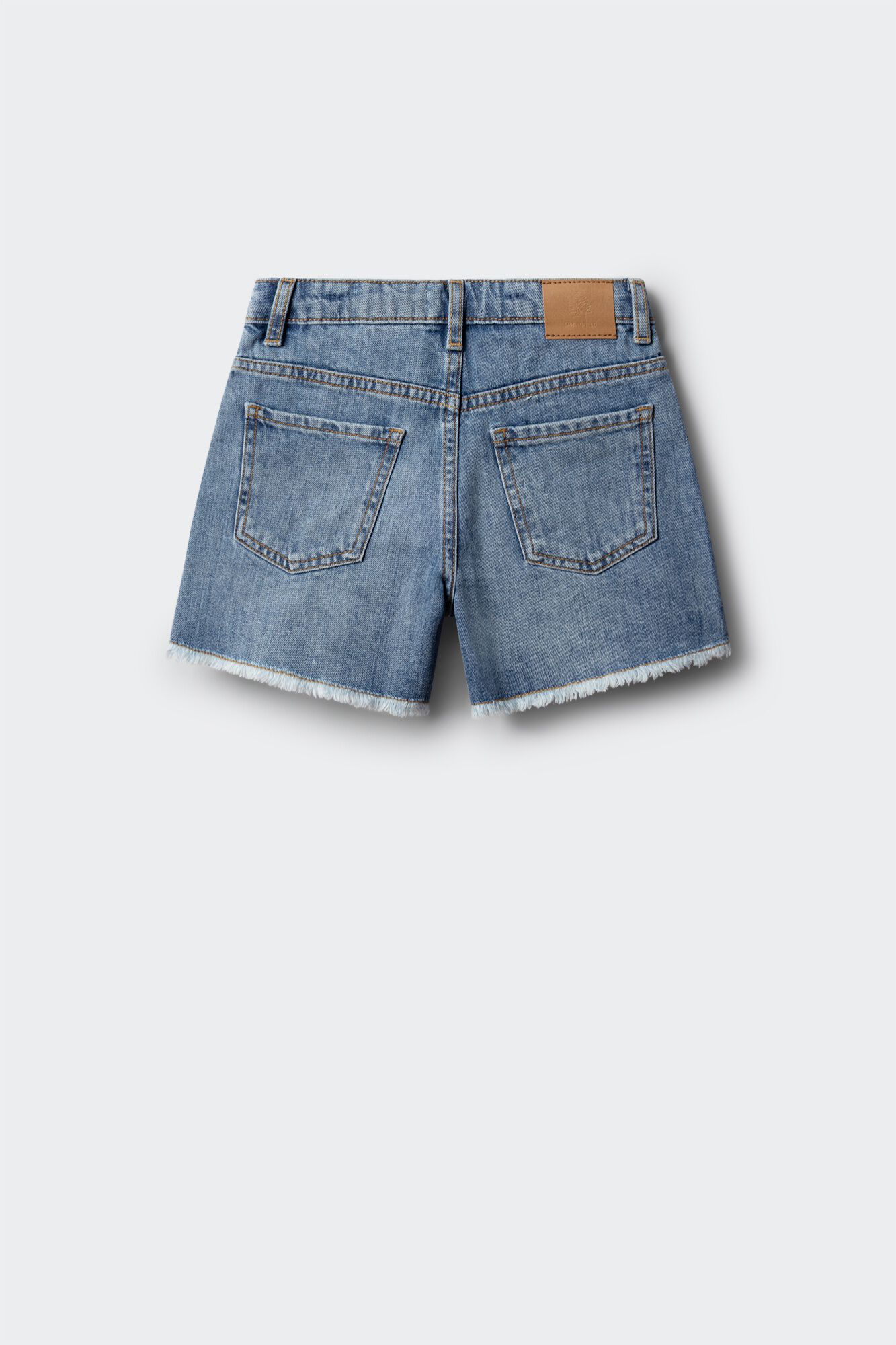 Springfield Kids Short denim bordado bolsillos ni&ntilde;a