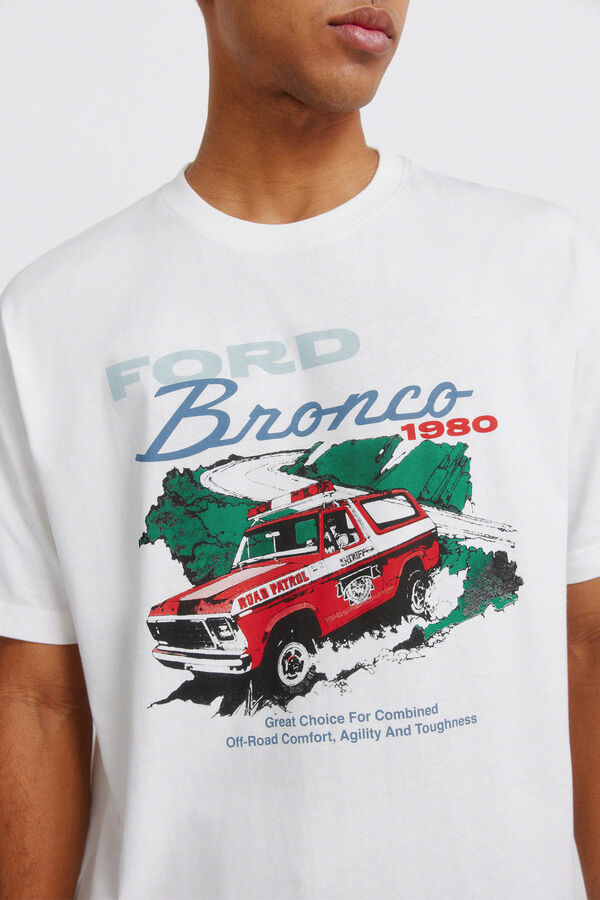 Springfield Majica sa motivom Ford Bronco 1980  Bela