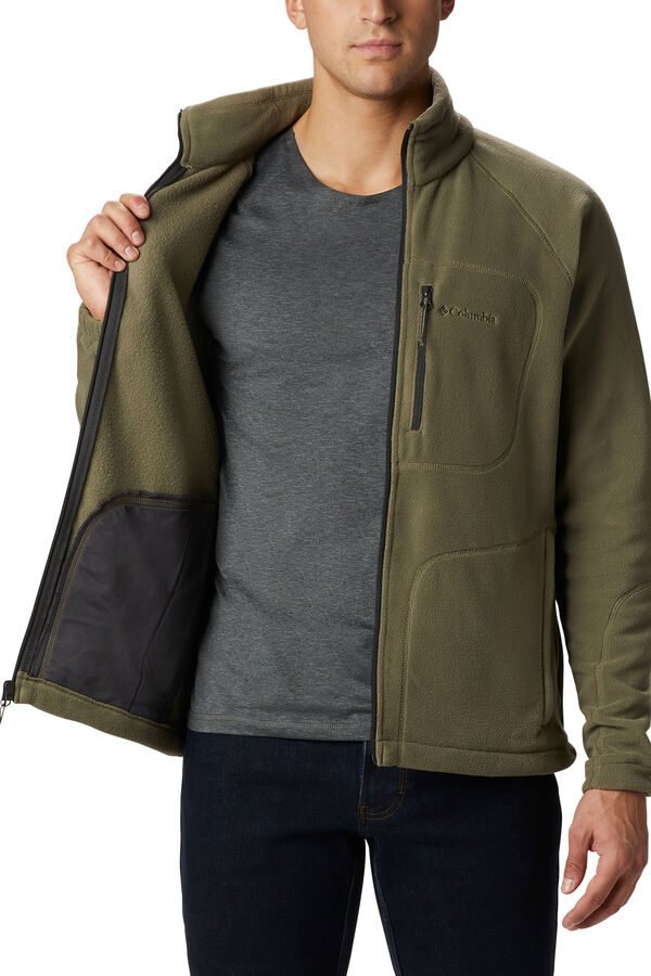 Columbia Forro polar con cremallera Columbia para hombre Fast Trek&trade; kaki