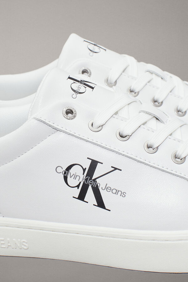 CK Jeans Zapatilla casco Calvin Klein Jeans blanco