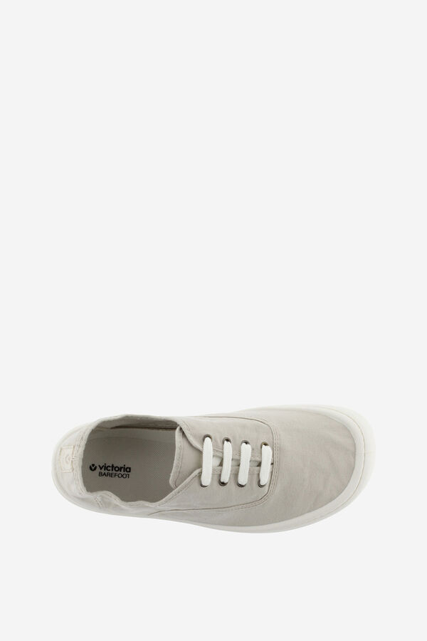 Victoria Zapatillas barefoot de lona azul