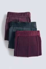 Springfield 3-pack boxers Bordo
