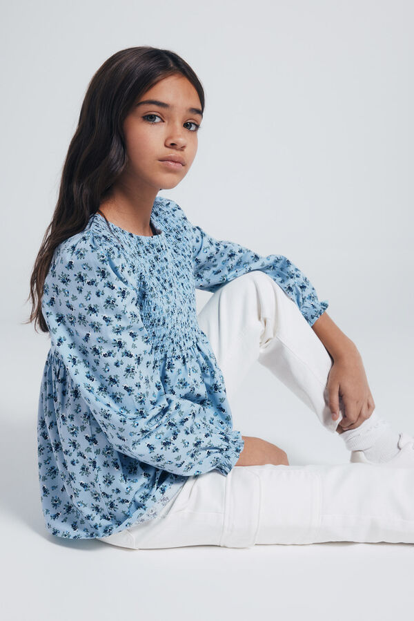 Springfield Kids Bluza dugih rukava za devojčice Plava