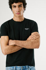 Pepe Jeans Slim short sleeve t-shirt Crna