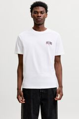 Jack & Jones Short sleeve T-shirt logo feh&eacute;r