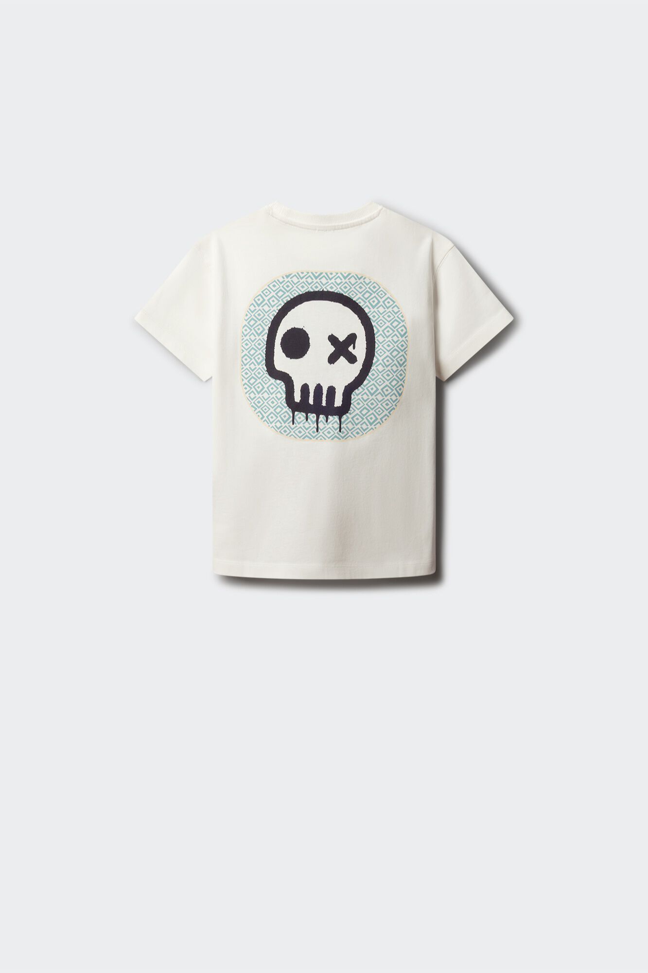 Springfield Kids Camiseta manga corta calavera ni&ntilde;o