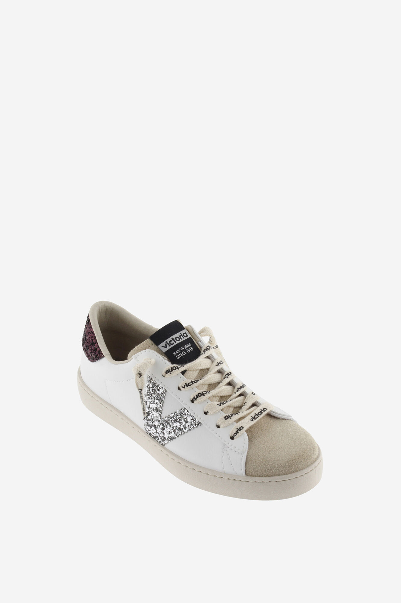 Victoria Zapatillas de efecto piel Victoria