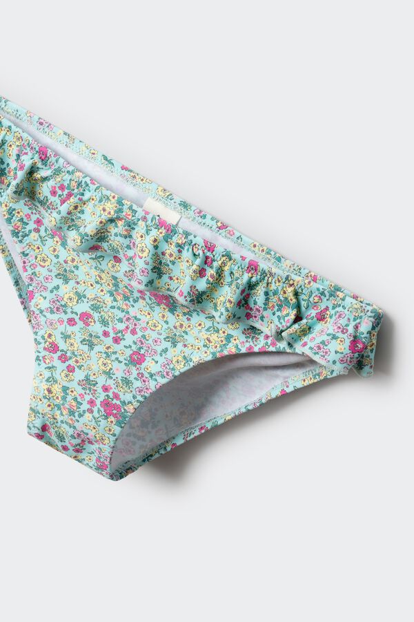 Springfield Kids Bikini sa cvetnim dezenom za devojčice Zelena