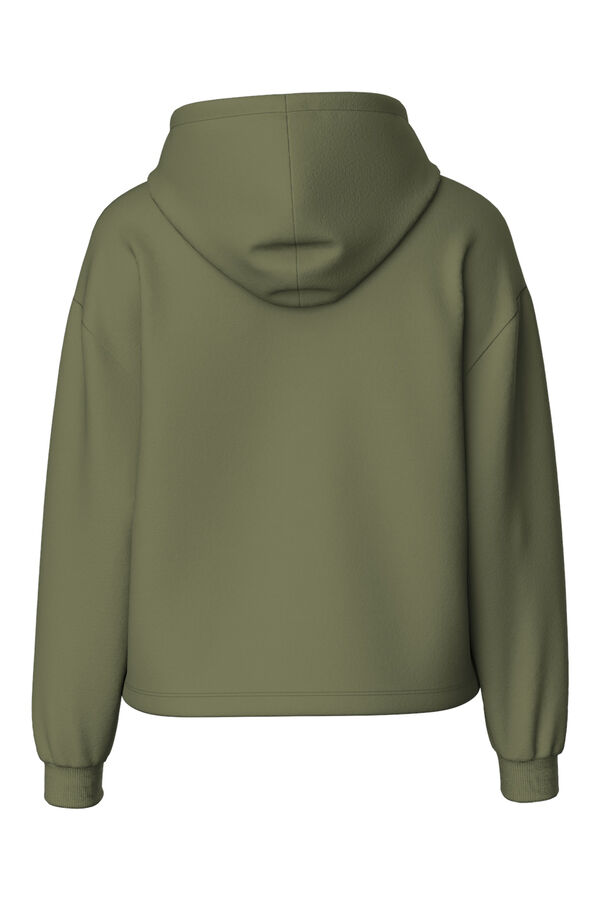 Springfield Sweatshirt com capuz verde