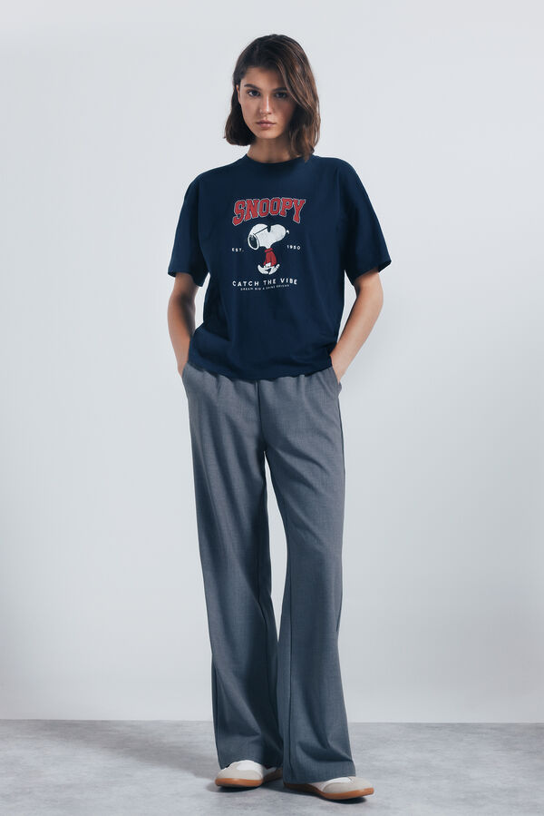 Springfield Majica Snoopy Plava