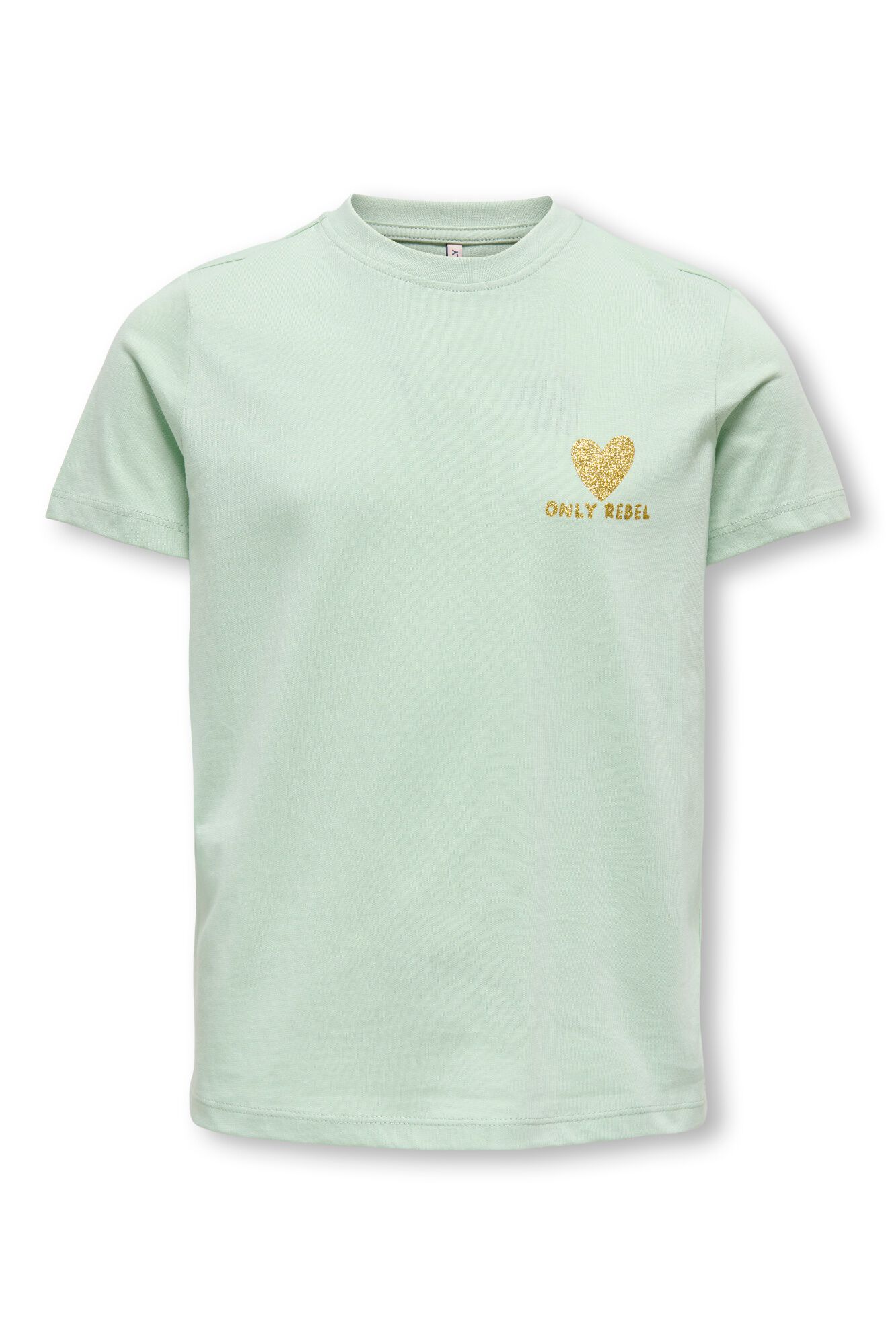 Only Girls Camiseta de manga corta con estampado frontal