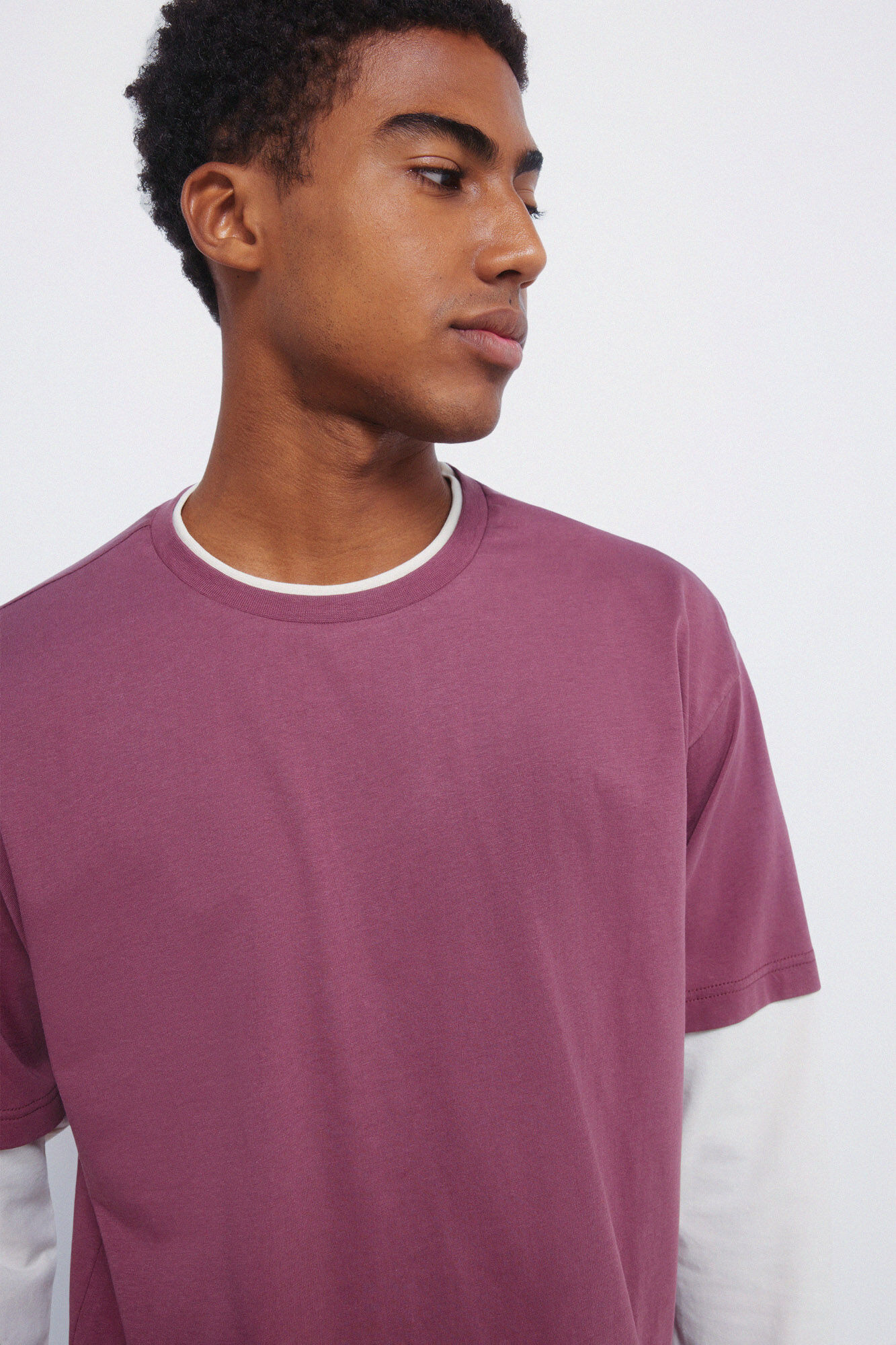 Springfield Camiseta manga larga doble